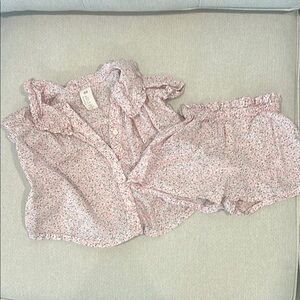 H&M Pink Floral Ruffle Set